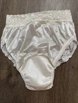 Wearever Washable Reusable Lace Underwear Incontinence Panties Hi Cut Cream. Fixed Price $5.99.