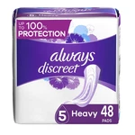 Incontinence For Women And Postpartum Pads, Heavy, 48 Ct, Up To 100% Bladde. Fixed Price $38.97.