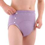Leemoocare Cotton Incontinence Pants For Adults Washable Purple Size. Fixed Price $25.49.