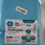 Medpride Underpads 23 X 36 In Ultra Absorbent Fluff Fill Blue Disposable. Fixed Price $19.94.