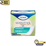 Tena Sensitive Care Extra Coverage Pads Moderate Absorbency, Long Length, 180 Ct. Fixed Price $49.99.
