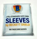 100 Beckett Shield Ultra Soft Thick Sleeves Pro Baseball Magic Pokemon 130PT+. Fixed Price $6.52.