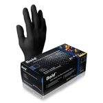 Aurelia Bold Black Nitrile Pf Gloves, 100/BOX, X-large. Fixed Price $8.95.