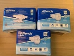 Attends Adult Briefs Lot Of 3 72CT Size Medium Unisex Disposable. Fixed Price $20.00.