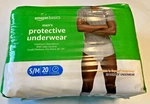 Amazon Basics Incontinence Underwear For Men, Maximum Absorbency, S/m, 20 Cnt. Fixed Price $19.98.