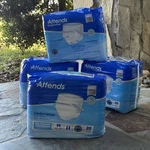 Case : Pack Attends Underwear Medium 34" - 44" Maximum Absorbency Incontinence. Fixed Price $29.76.