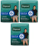 Depend Fresh Protection Adult Small/medium 19 Ct-pack Of 3=57UNDERWEAR. Fixed Price $55.50.