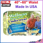 Womens Incontinence Underwear, X-large, Protection Maximum Absorbency 12. Fixed Price $43.14.