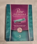 Poise Impressa Women's Incontinence Bladder Support 10 Count 2018 Size 3 Open Bx. Fixed Price $100.00.