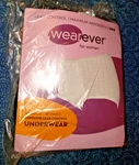 Leak-control Maximum Absorbency Washable Underwear 6XL Wearever Women Black. Fixed Price $34.99.
