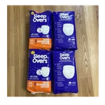 Sleep Overs Youth Pants Lg/xl 60-125 Lbs Count Disposable Pull Ups 4 Packs. Fixed Price $20.00.