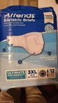 Attends Bariatric Incontinence Brief 3X-LARGE DD55 85" 48 Ct New. Fixed Price $36.24.
