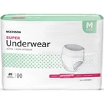 Mckesson Adult Disposable Cloth Like Underwear Diapers Heavy Absorbency 20 Ct. Fixed Price $22.99.