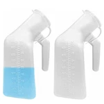 Yumsum Thick Firm Male Urinal Urine Bottle With 2 Count (pack Of 1), White. Fixed Price $27.23.