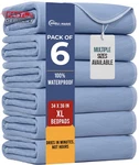 Simpli-magic Washable Underpads, 34"X36" (pack Of 6) Heavy Absorbency Reusable. Fixed Price $55.16.