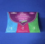 Poise Impressa Bladder Supports Sizing Kit- 6 Count Sizes 1,2,3 Sealed. Fixed Price $37.99.