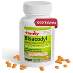 Timely By Cap Labs - 1000 Count Bisacodyl Tablets 5MG Laxatives For. Fixed Price $13.49.