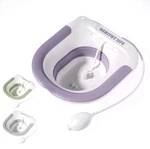 New Folding Toilet Sitz Bath For Pregnant Women & Hemorrhoid Care Soaking Basin. Fixed Price $27.95.