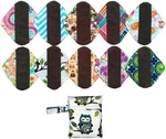 10PCS 8 Inch Reusable Washable Menstrual Pads Sanitary Panty Liner. Fixed Price $30.99.