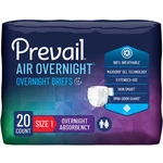 Prevail Air Overnight Adult Briefs. Fixed Price $93.49.