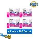 Equate Options Women's Bladder Control Pads, Maximum Long Incontinence, 180 Ct. Fixed Price $40.99.