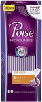 Poise Microliners Long Length Level 1 Absorbency Light (50 Liners) - New. Fixed Price $11.99.