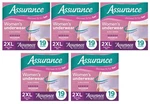 95 Count (5X19) Assurance Women Incontinence Undies Max Absorb 2XL Pant Size 34+. Fixed Price $79.98.