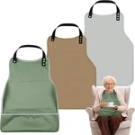 3 Pcs Adult Bibs Washable Clothing Protectors With Upgraded Crumb Catcher. Fixed Price $19.94.