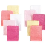 Little Treasure Rayon From Bamboo Luxurious Washcloths, Pink Yellow 10-PACK. Fixed Price $17.99.