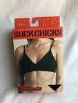 Slick Chicks Adaptive Front Fastening Bra Hook And Loop Black Women's Comfort. Fixed Price $13.99.