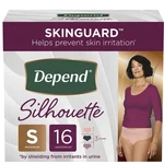 Depend Silhouette Adult Incontinence And Postpartum Underwear For Women, Smal.... Fixed Price $61.31.