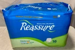 Reassure Premium Overnight Underwear Briefs Large Quantity 16 New Sealed Pack. Fixed Price $19.90.