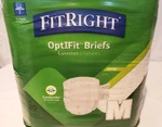 Medline Fitright Optfit Briefs Medium 20 Count. Fixed Price $15.00.
