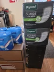 Depends For Men ! 3 Packs Of 52 Pads Unopened Guards.. Fixed Price $50.00.