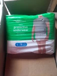 Incontinence Underwear For Men, Maximum Absorbency Large, 18 Count Amazon Basics. Fixed Price $15.00.