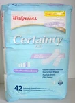 Certainty 42 Pads Ultra Plus Absorbency Women Bladder Protection Incontinence Nw. Fixed Price $13.99.
