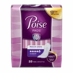 Bladder Control Pad Poise 3-1/2 X 16 Inch Case Of 4. Fixed Price $117.92.