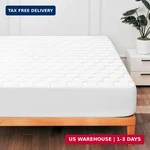Hearth & Harbor Twin Xl Size Quilted Fitted Mattress Pad Cover, 100% Waterproof. Fixed Price $23.70.