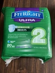 Fitright Stretch Ultra Adult Briefs, Incontinence 20CT Size 51-78.. Fixed Price $25.00.