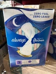 Feminine Pads Size 5 Extra Heavy Overnight 30 Count Always Infinity Women Wings. Fixed Price $14.99.