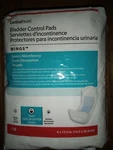 Cardinal Health Heavy Absorbency Adult Incontinence Bladder Control Pads 16 Long. Fixed Price $12.00.