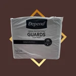 Depends On Men's Maximum Guards 51 Ct. 25X Absorbent And Dry Sheild. Fixed Price $14.20.
