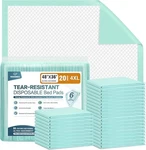Biggmed Tear-resistant Chucks Disposable 48" 36" 20 Count Underpads Ex.... Fixed Price $39.99.