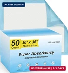 Wowflash Super Absorbency Disposable Leakproof Underpads With Quick Drying For. Fixed Price $42.17.