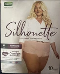 Depend Silhouette Underwear, Maximum Absorbency, Xl 50-60" Waist 3 Colors. 10 Ct. Fixed Price $19.90.