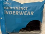 New Carer Men's Washable Incontinence Boxer Brief Underwear 3-PACK Blue Xl. Fixed Price $24.99.